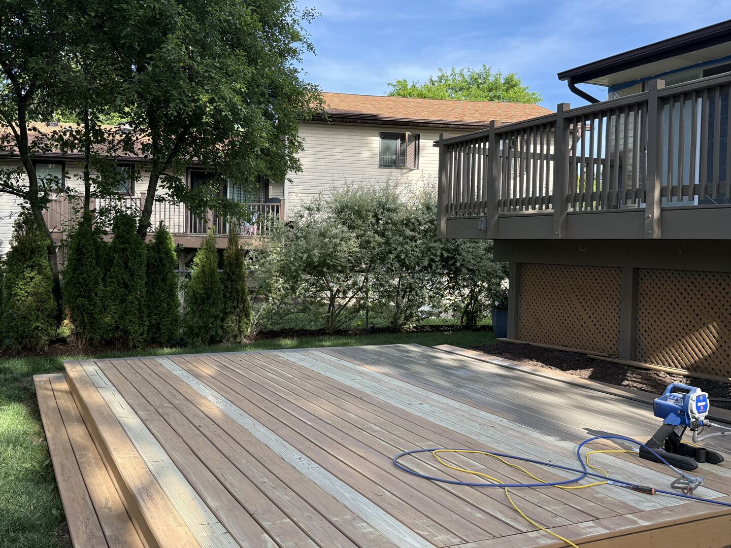 Deck reconstruction & new boards after