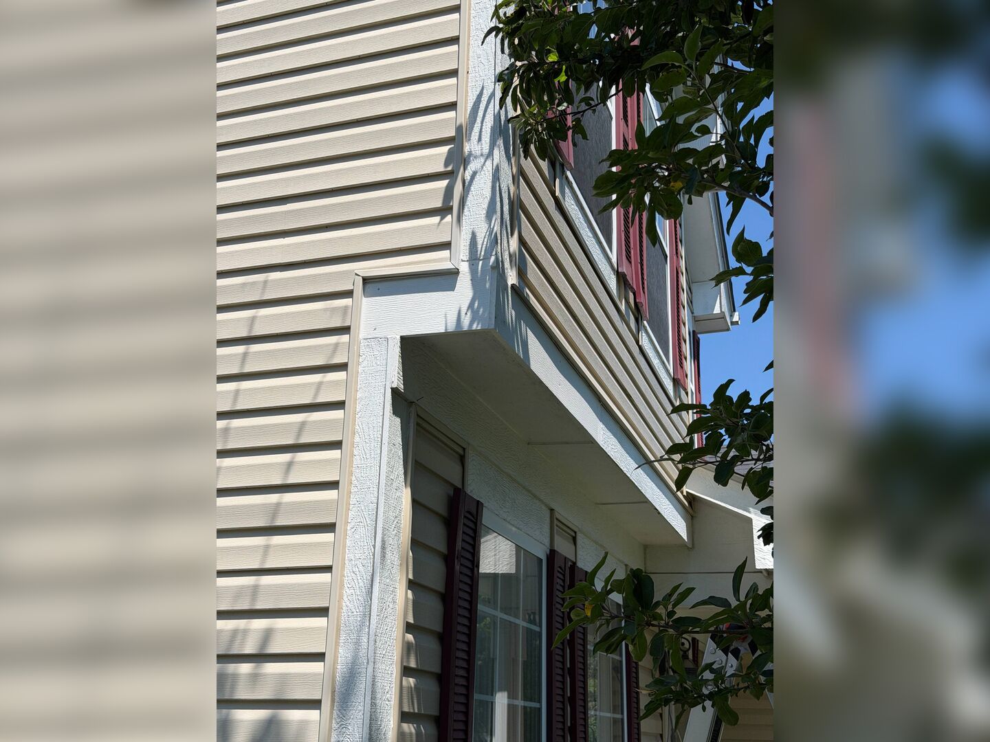 Exterior wood rot repair after